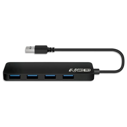 USB HUB  METAL HUB 4.3 (141-0109) USB 3.0 BLACK